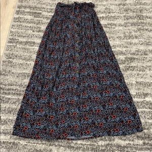 AE floral maxi skirt